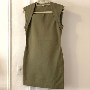 KATE SPADE SAMPLE Olive Green Bodycon Dress